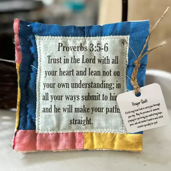GraceWrap - Faith Inspired Quilt with Cross Inside