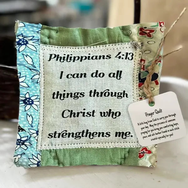 GraceWrap - Faith Inspired Quilt with Cross Inside