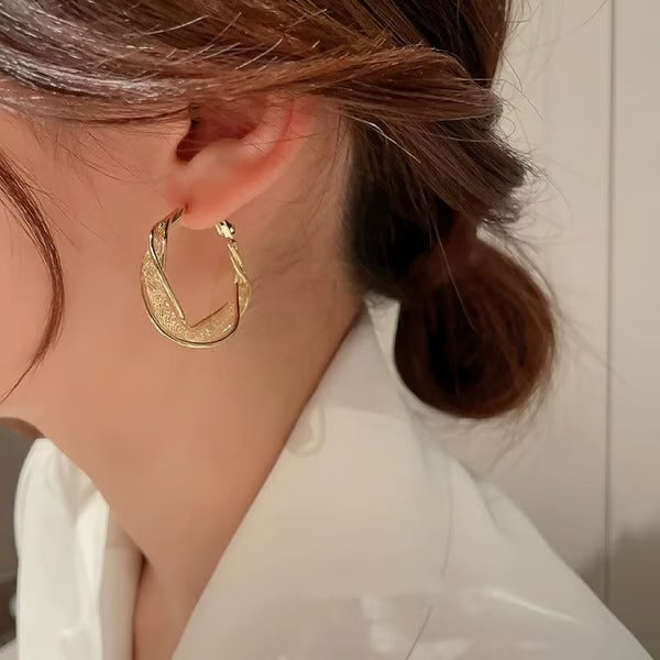 TwistLuxe – S925 Sterling Silver Fashion Earrings