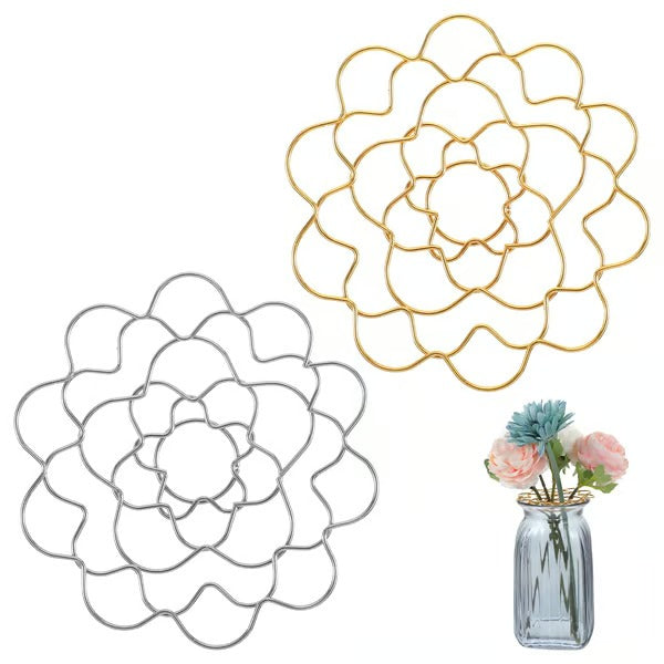 FloraGrid – Stainless Steel Floral Organizer
