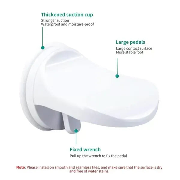StepEase – Bathroom Foot Rest for Showers
