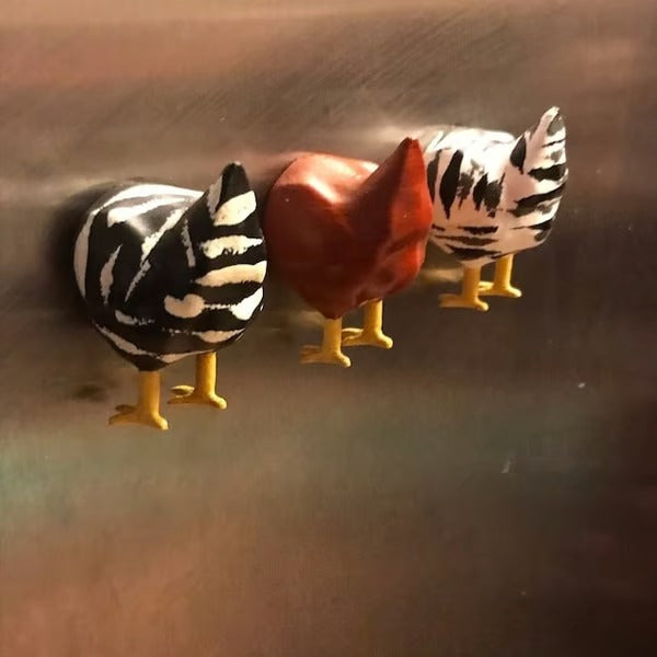 CluckTails – Quirky Chicken Butt Fridge Magnets