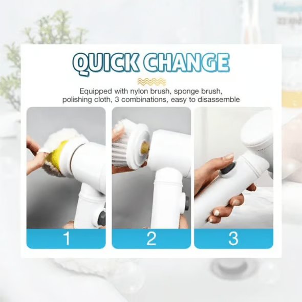 ScrubMate – Magic Electric Cleaning Brush
