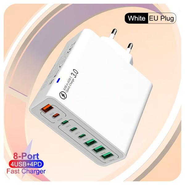 PowerPort – 8 in 1 Waterproof USB Fast Charger