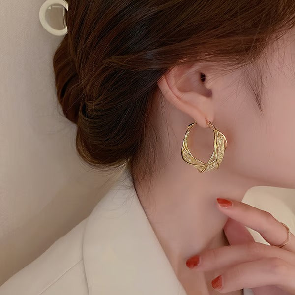 TwistLuxe – S925 Sterling Silver Fashion Earrings
