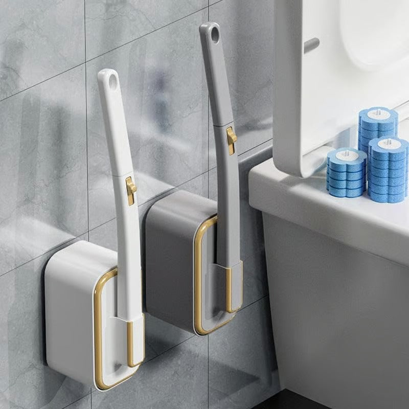 BrushEase – Space Saving Wall Toilet Cleaning Kit