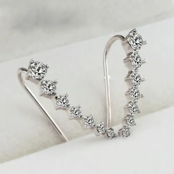 CelestiSeven – Starry Diamond Stud Earrings