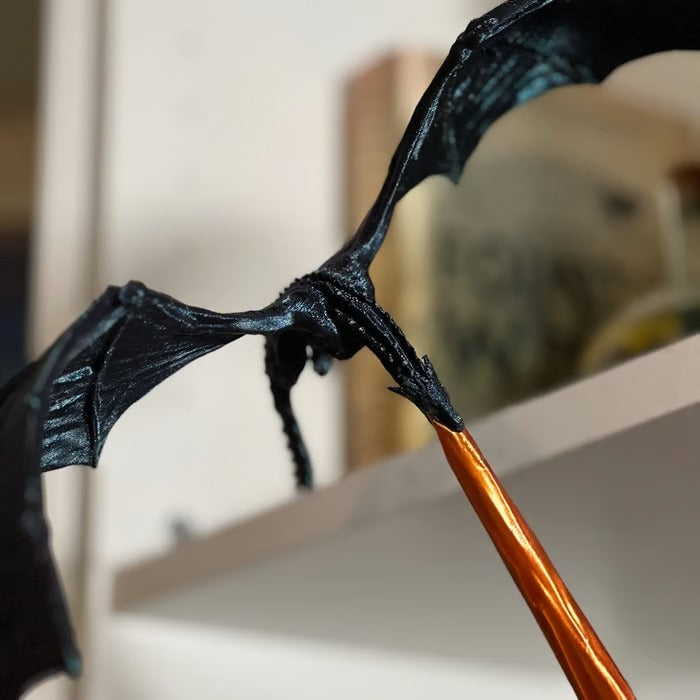 FlameKeep – Dragon Fire Book Nook Insert