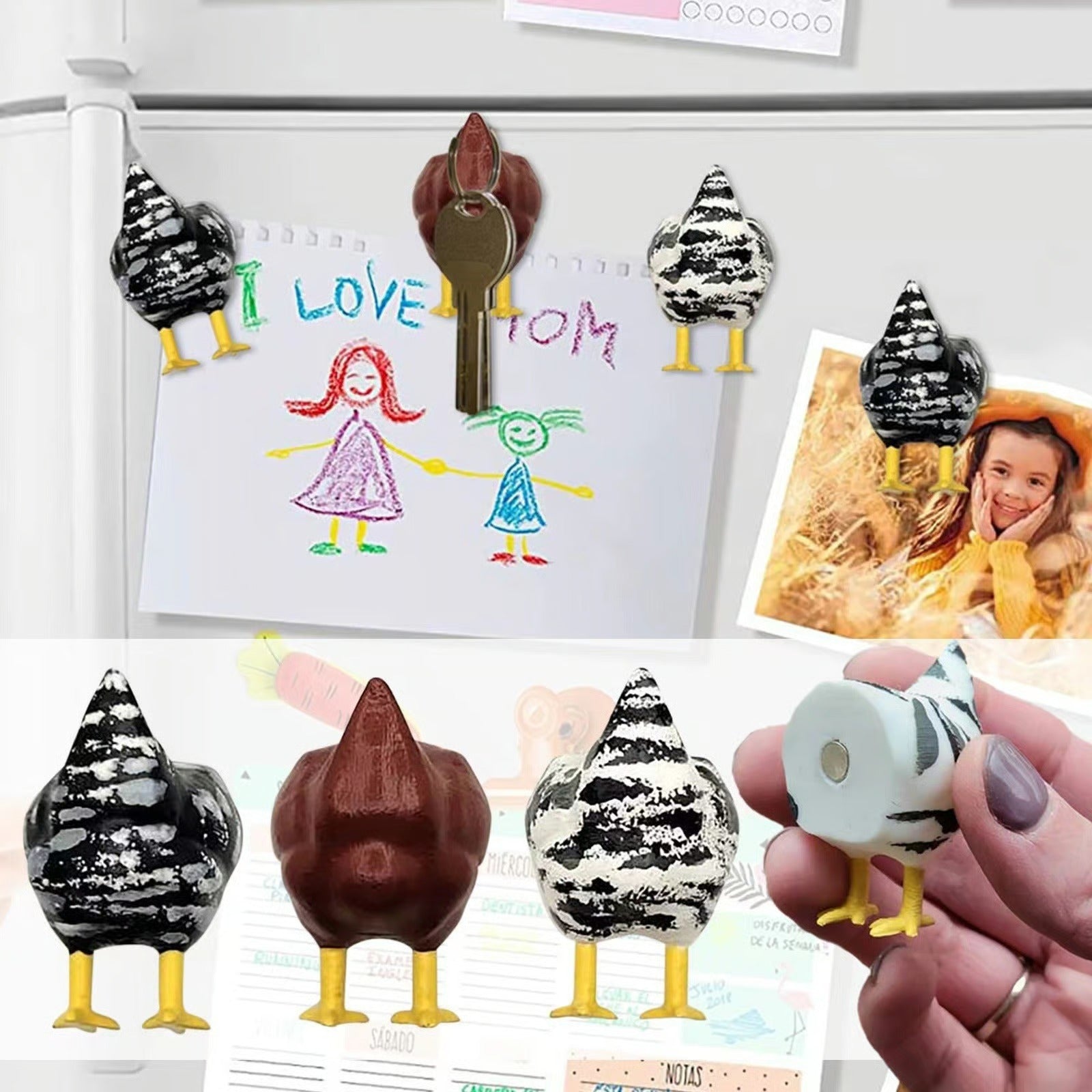 CluckTails – Quirky Chicken Butt Fridge Magnets
