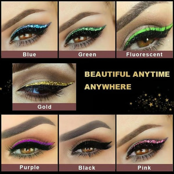 GlamLash – Reusable Glitter Eyeliner & Lash Stickers