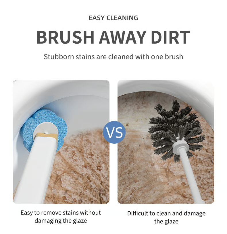 BrushEase – Space Saving Wall Toilet Cleaning Kit