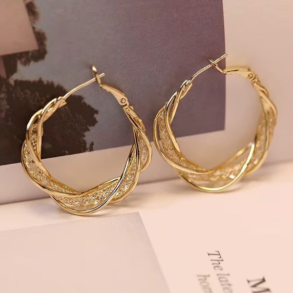 TwistLuxe – S925 Sterling Silver Fashion Earrings
