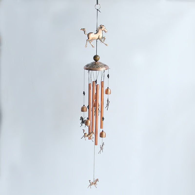 EquiChime – Handcrafted Copper Horse Wind Chimes