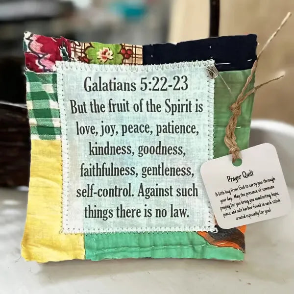 GraceWrap - Faith Inspired Quilt with Cross Inside