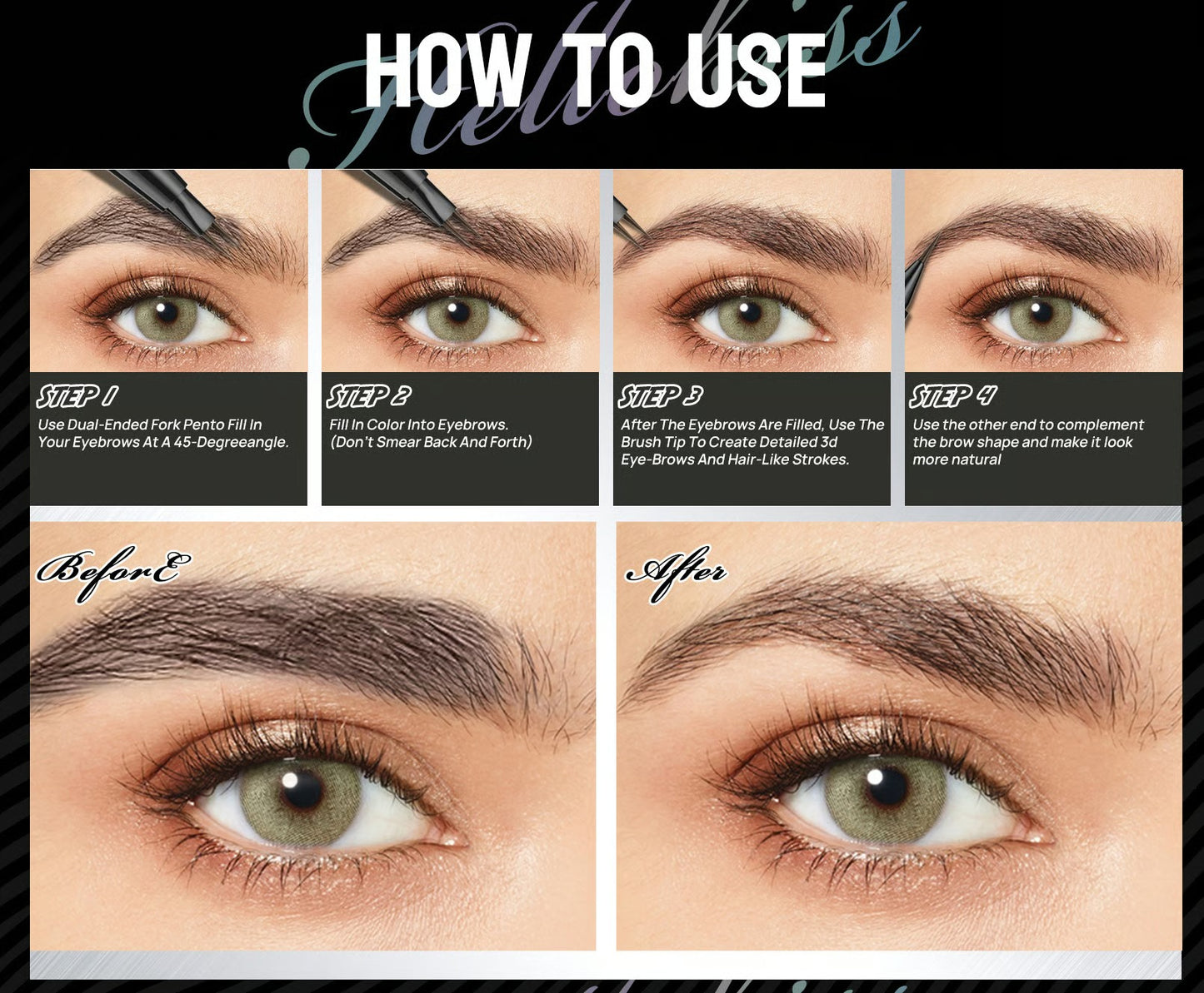 BrowInk – Microblading Precision Eyebrow Pencil