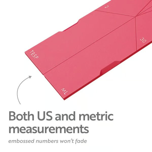 MeasureMorph – 3 in 1 Folding Flat Spoon Set
