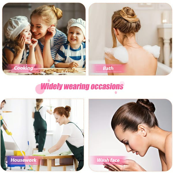 SparkBloom – Rhinestone Double Flower Hair Clip