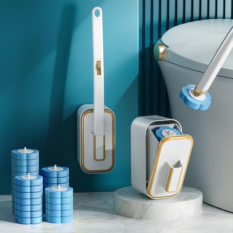 BrushEase – Space Saving Wall Toilet Cleaning Kit