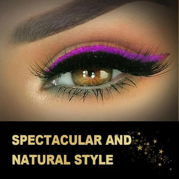 GlamLash – Reusable Glitter Eyeliner & Lash Stickers