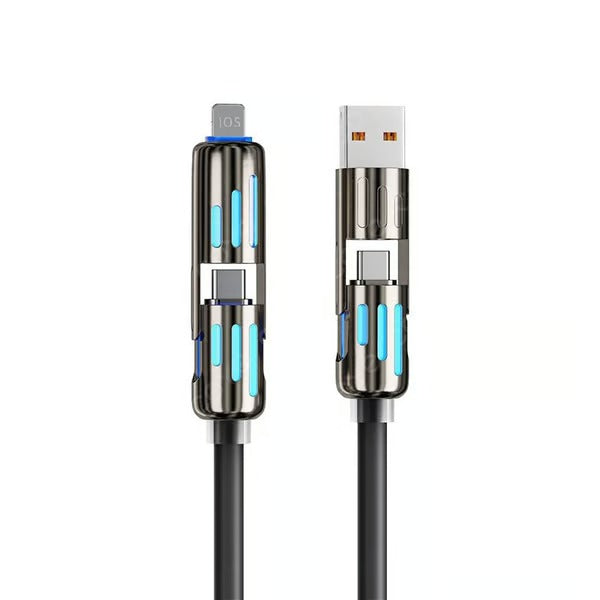 ChargeMax - 4 in 1 USB Cable with 240W Fast Charging