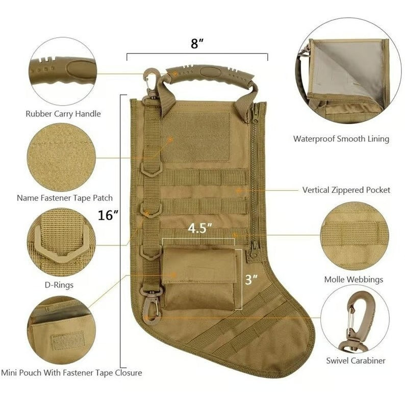 FestiveForce – Military Style Holiday Stocking