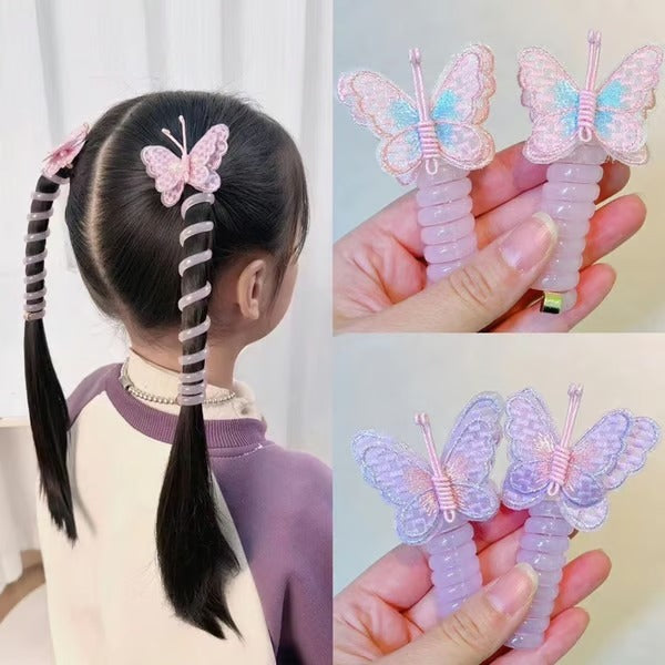 TwistFlutter – Butterfly Coil Hair Bands