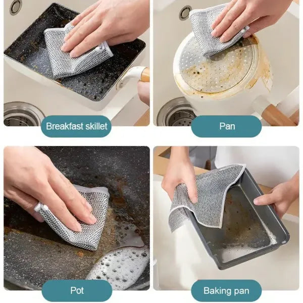 ScrubGuard – Double Layer Metal Dishcloths