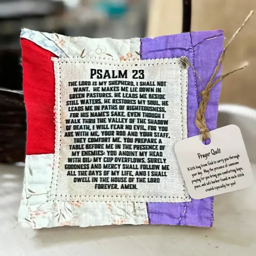 GraceWrap - Faith Inspired Quilt with Cross Inside