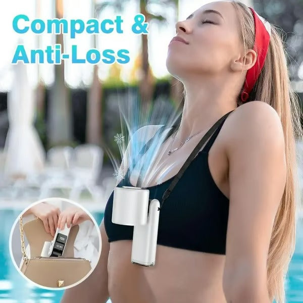 FrostGear – Turbo Ice-Cooling Handheld Fan
