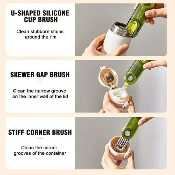 CleanMate – 3 in 1 Multifunctional Cleaning Brush