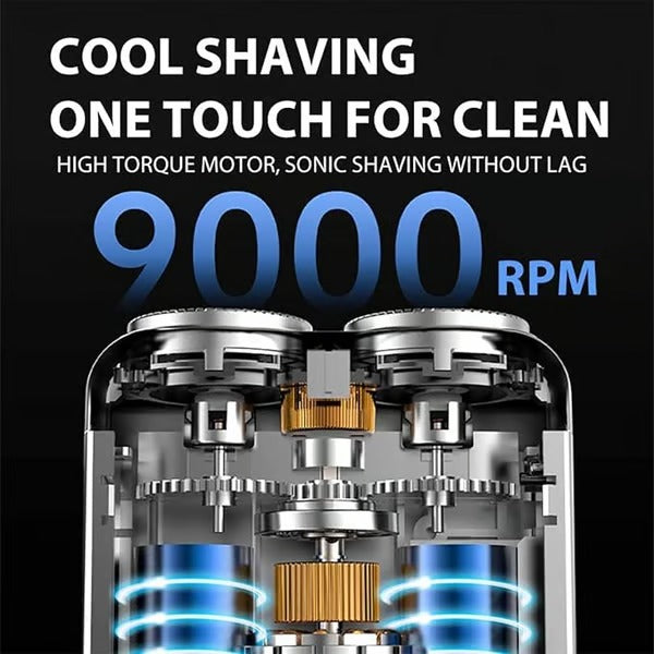 DualGlide – Portable Rotary Shaver