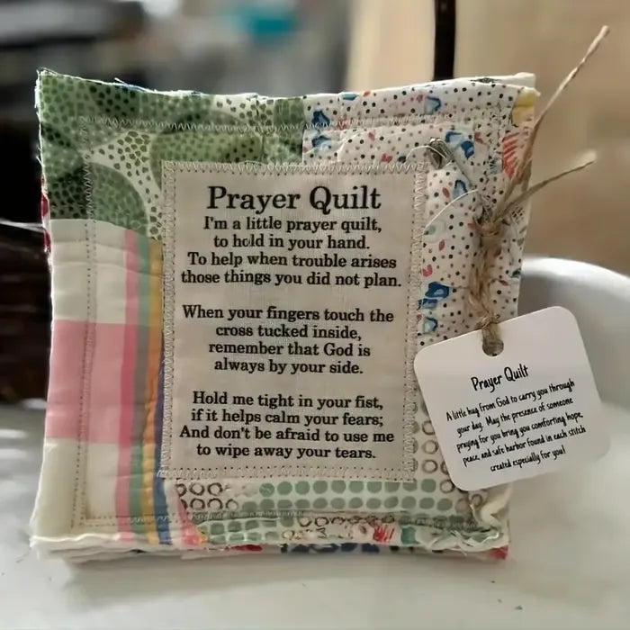 GraceWrap - Faith Inspired Quilt with Cross Inside