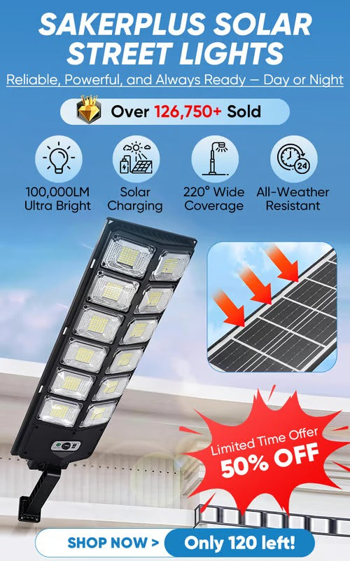 SunGlow – Solar Street Light
