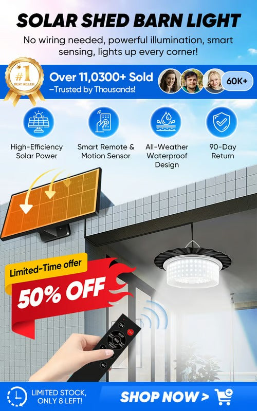 RuralRay – Solar Shed Light