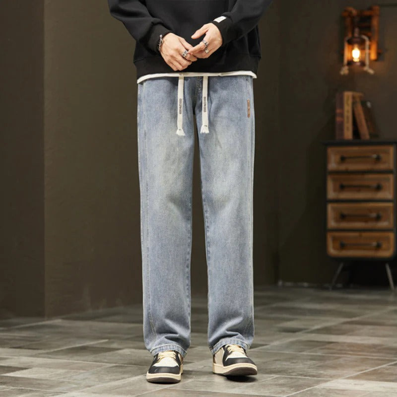 UrbanEase – Men’s Loose Straight Jeans