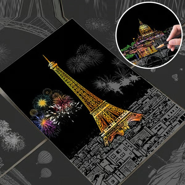 MetroMagic – Adult Scratch Art Collection