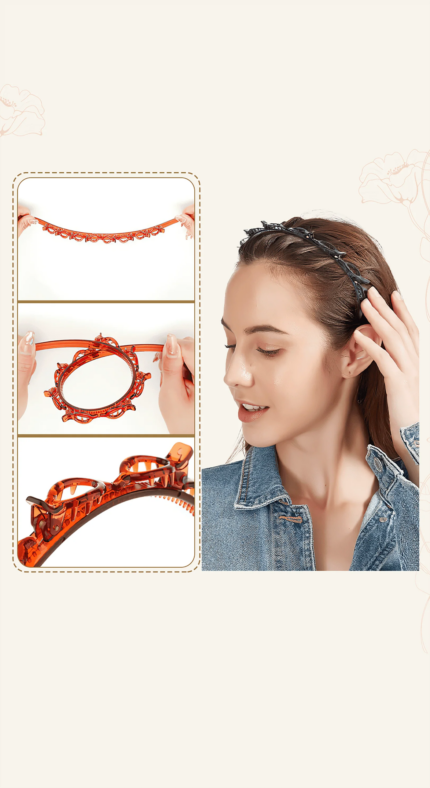 GripGlow – Stylish Headband Clip