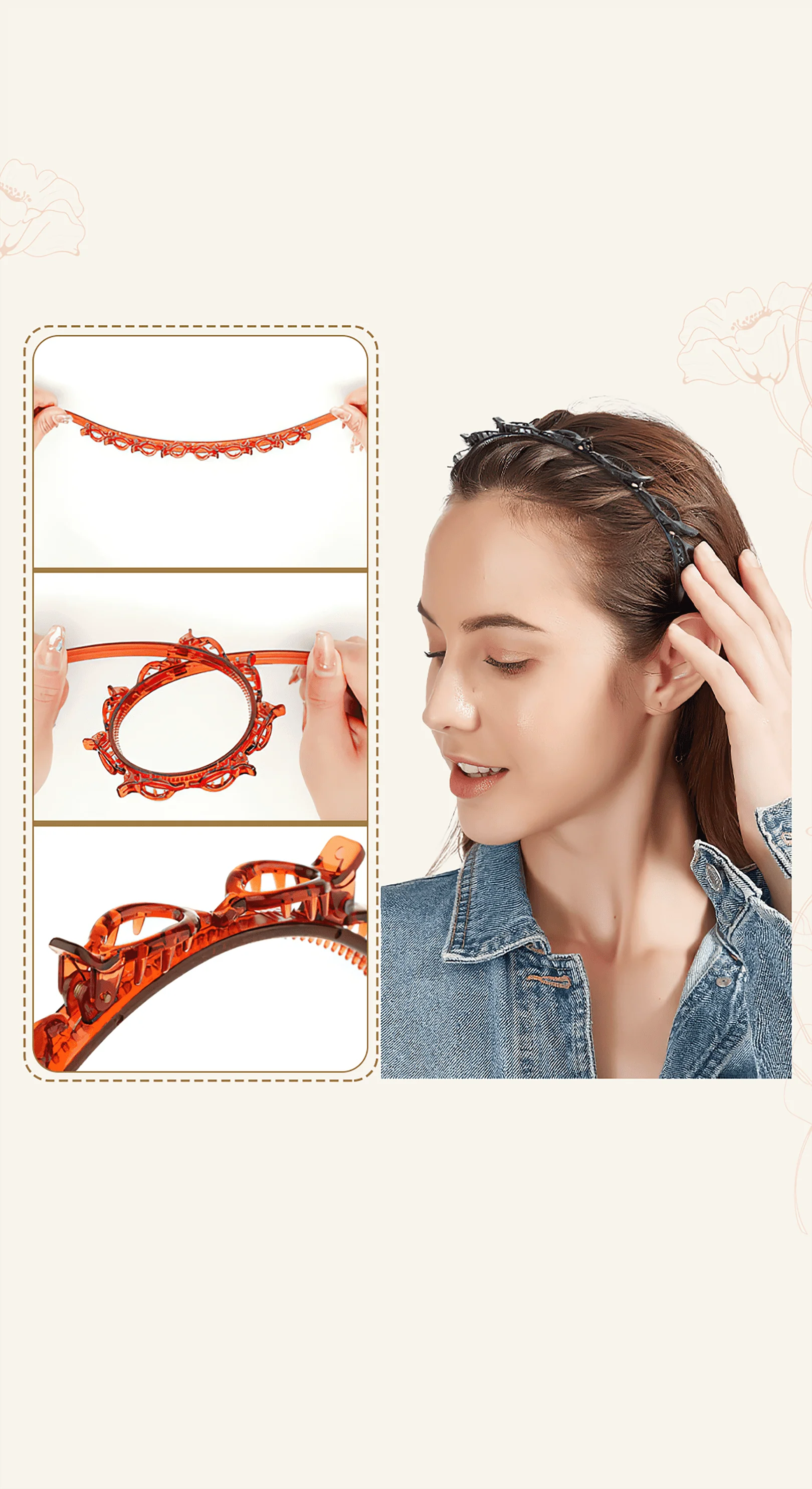 GripGlow – Stylish Headband Clip