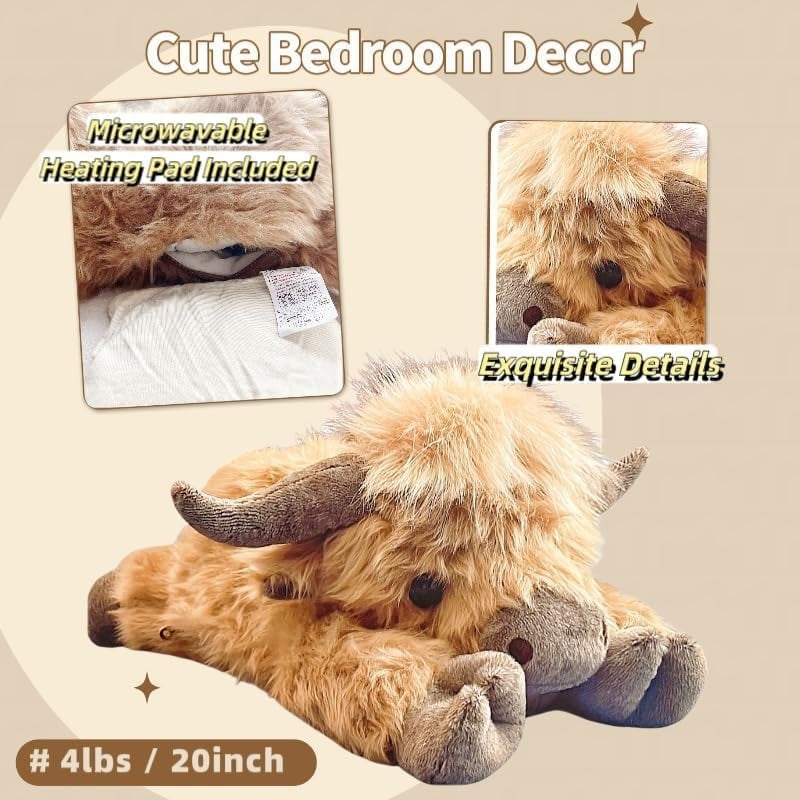 MooCuddle – Plush Highland Cow Toy
