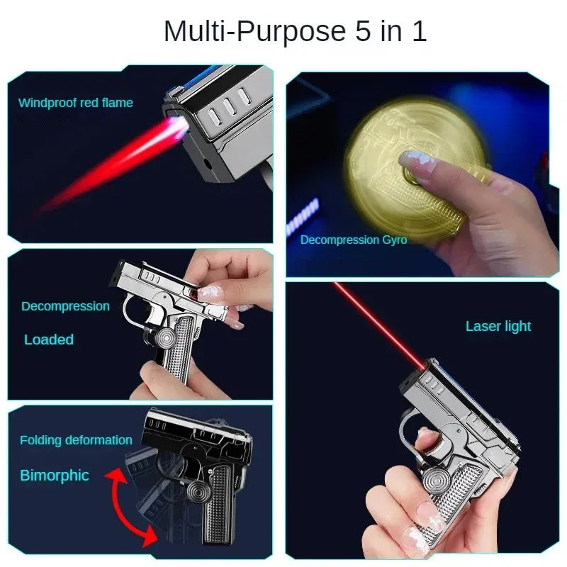 FlameForge – Foldable Windproof Lighter