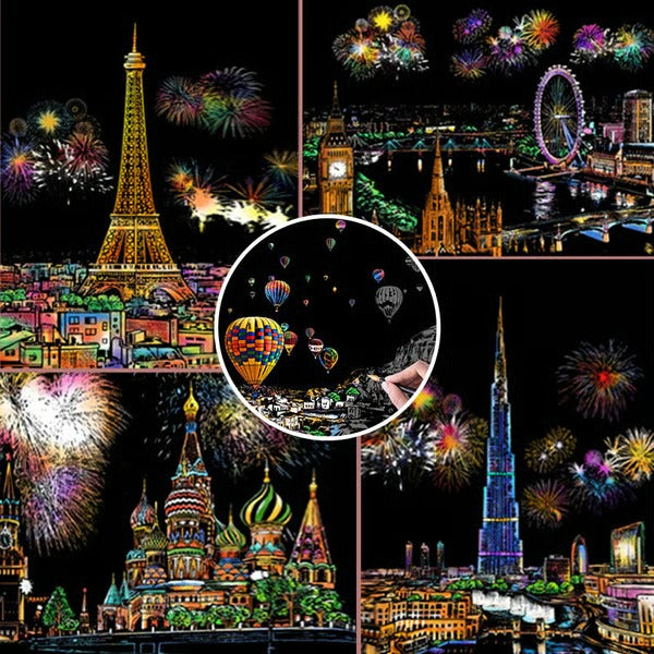 MetroMagic – Adult Scratch Art Collection