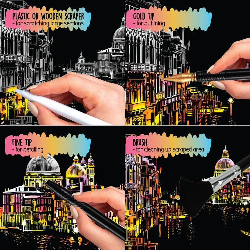 MetroMagic – Adult Scratch Art Collection