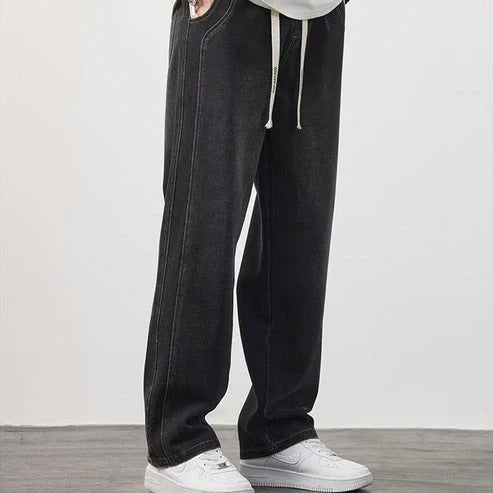 UrbanEase – Men’s Loose Straight Jeans