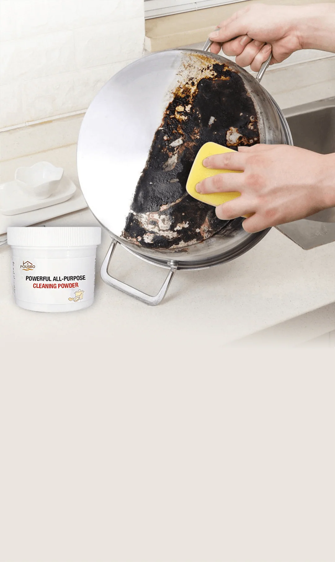 ShineMax – Powerful Kitchen Cleaning Powder