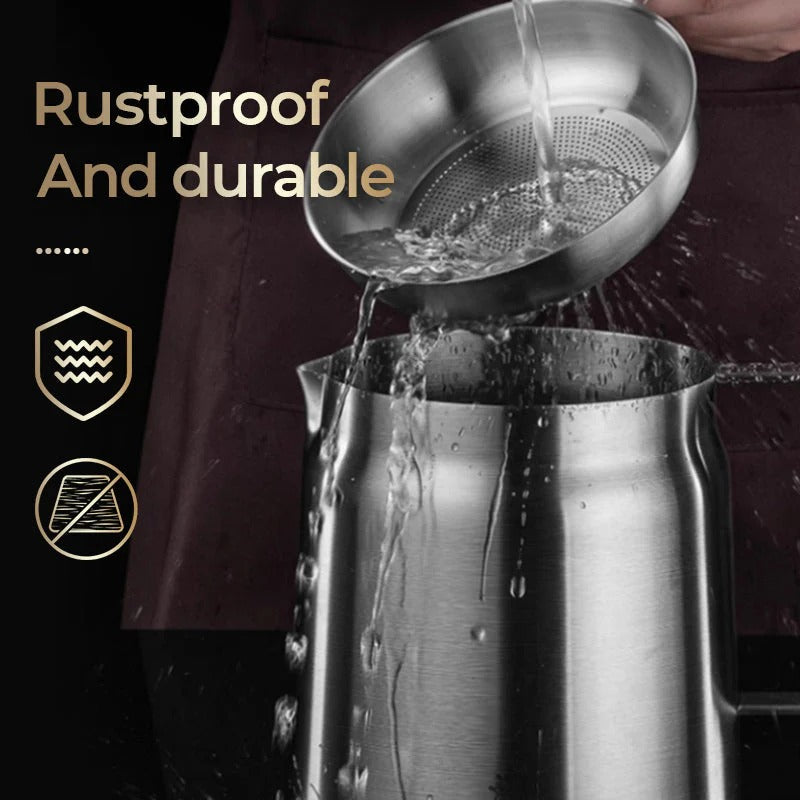 OilGuard – Large Capacity Stainless Steel Container