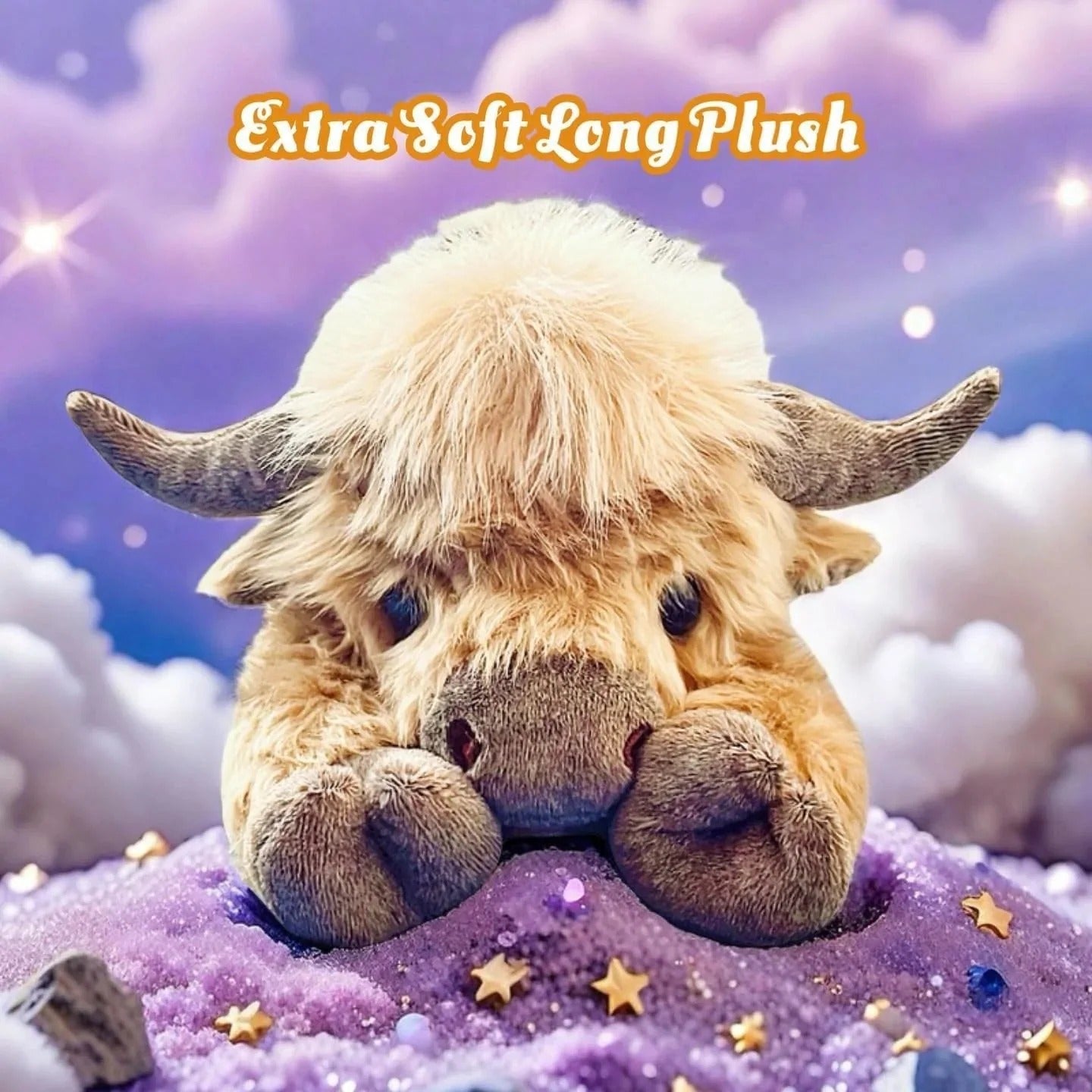 MooCuddle – Plush Highland Cow Toy