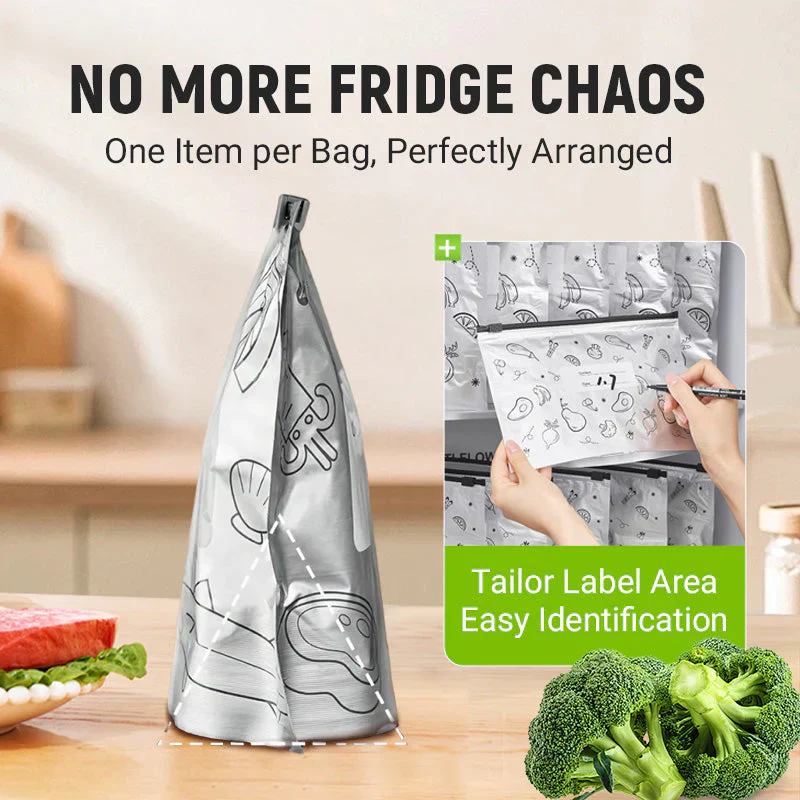 FreshLock – Reusable Foil Storage Bags