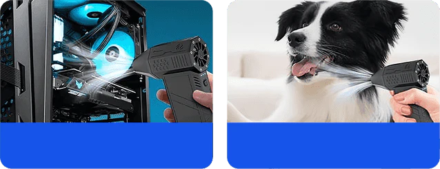 TurboJet – High-Speed Mini Air Blower Cleaner