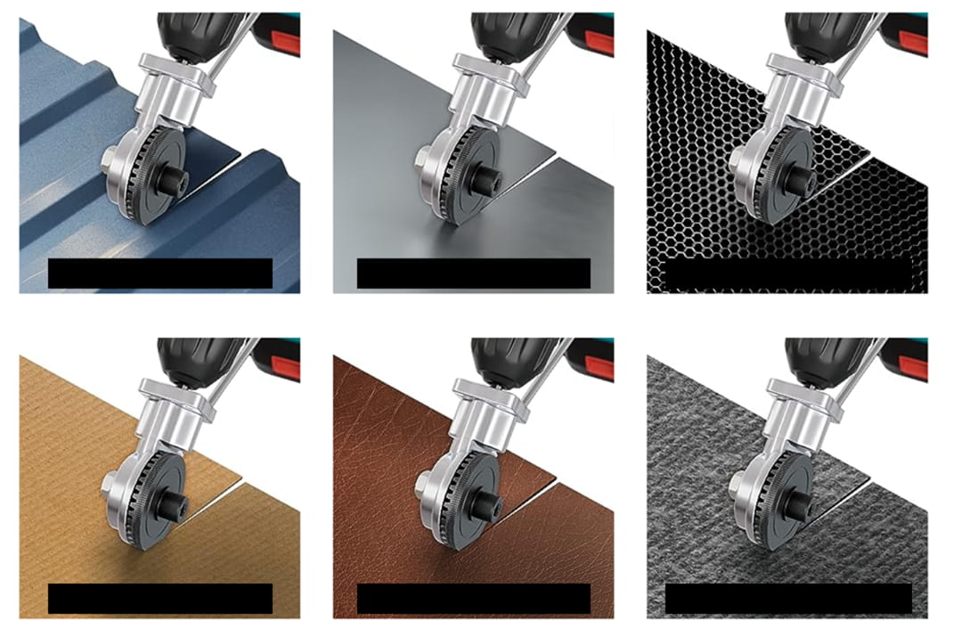 SteelSlice – Electric Drill Plate Cutter