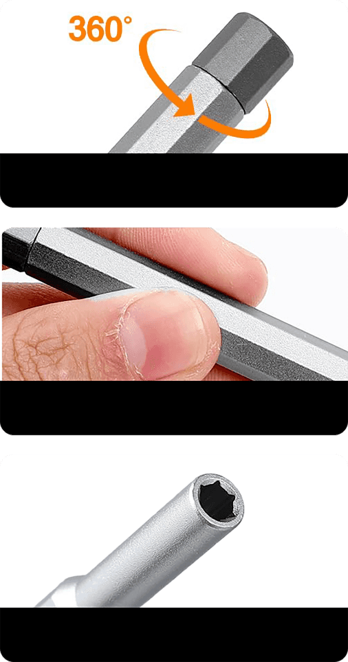 GearEdge - Magnetic Precision Screwdriver Kit